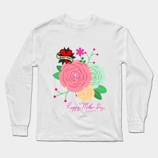 Best mom Happy mother's day Long Sleeve T-Shirt